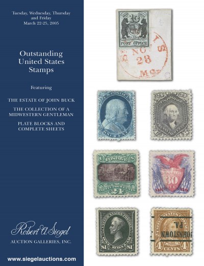 Catalog Cover Sale no. 891 — Siegel Auction Galleries