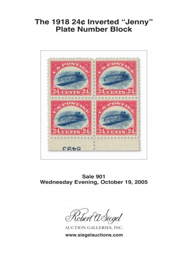 Catalog Cover Sale no. 901 — Siegel Auction Galleries