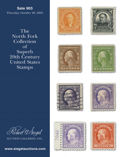 Catalog Cover Sale no. 903 — Siegel Auction Galleries