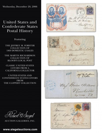 Catalog Cover Sale no. 927 — Siegel Auction Galleries