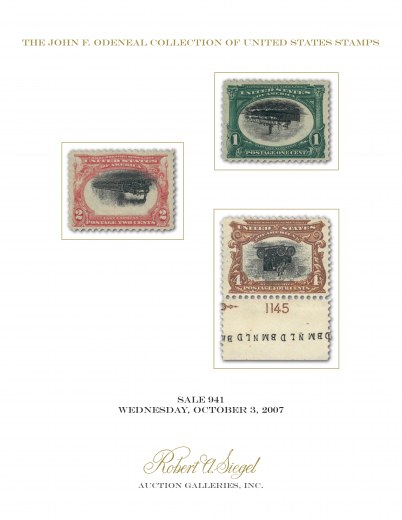 Catalog Cover Sale no. 941 — Siegel Auction Galleries
