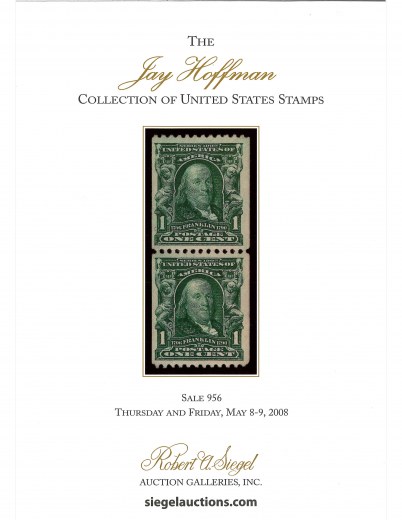Catalog Cover Sale no. 956 — Siegel Auction Galleries