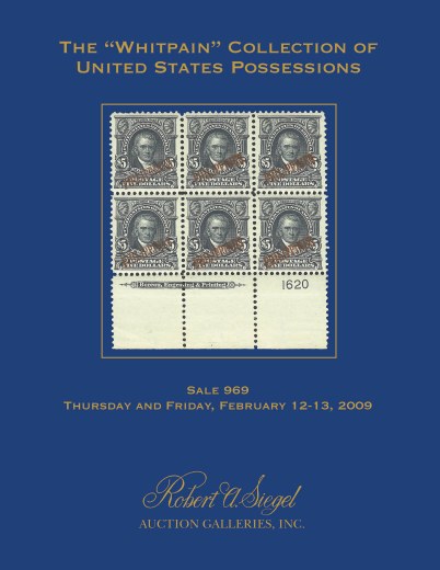 Catalog Cover Sale no. 969 — Siegel Auction Galleries