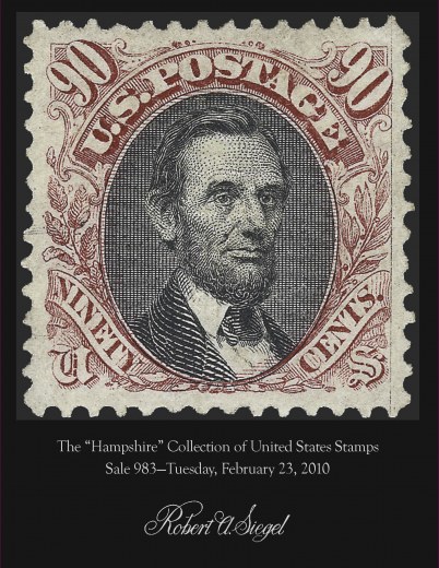 Catalog Cover Sale no. 983 — Siegel Auction Galleries