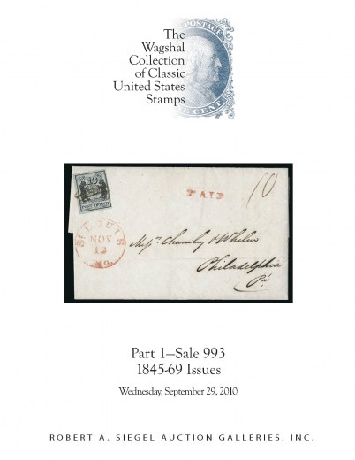 Catalog Cover Sale no. 993 — Siegel Auction Galleries