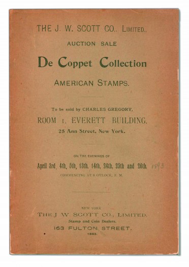 De Coppett Catalog Cover