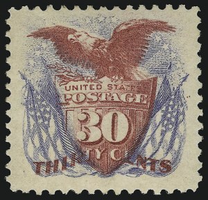 Sale 904, Lot 123, 1875 Re-Issue of 1869 Pictorial Issue