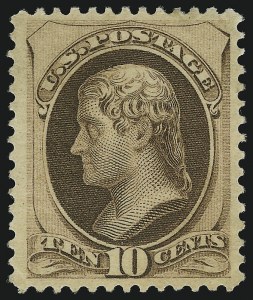 Sale 904, Lot 156, 1870-88 Bank Note Issues (Scott 179-218)