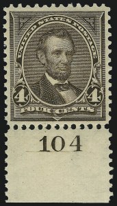 Sale Number 904, Lot Number 261, 1894-98 Bureau Issues