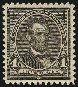 Sale 904, Lot 262, 1894-98 Bureau Issues