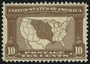 Sale Number 904, Lot Number 347, Louisiana Purchase and Jamestown Issue