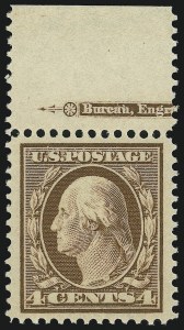 Sale Number 904, Lot Number 355, 1908-12 Issues (Scott 334 to 356)