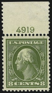 Sale 904, Lot 358, 1908-12 Issues (Scott 334 to 356)