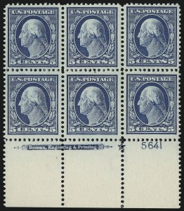 Sale 904, Lot 371, 1908-23 Issues (Scott 374 thru 391)