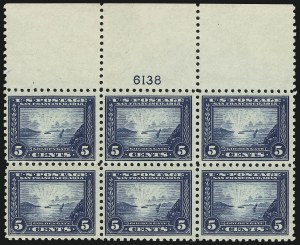 Sale 904, Lot 394, Panama-Pacific Issue