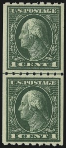 Sale 904, Lot 399, 1908-23 Issues (Scott 405 thru 420)