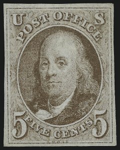Sale 904, Lot 4, 1847 Issue