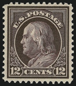 Sale 904, Lot 403, 1908-23 Issues (Scott 405 thru 420)