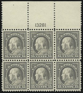 Sale 904, Lot 450, 1908-23 Issues (Scott 487 thru 518)