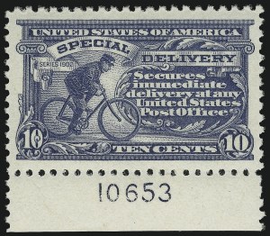 Sale 904, Lot 519, Back-of-Book Issues (Special Delivery)