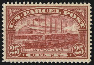 Sale 904, Lot 538, Back-of-Book Issues (Parcel Post)