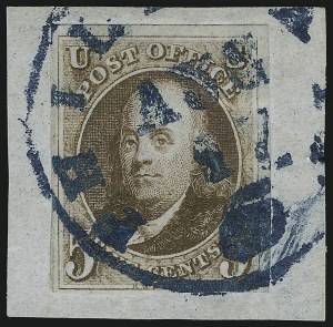 Sale 904, Lot 6, 1847 Issue