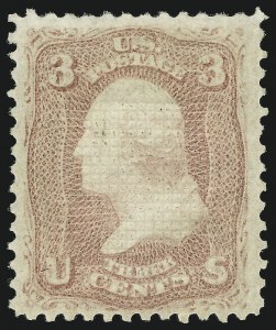 Sale 904, Lot 75, 1867-68 Grilled Issue