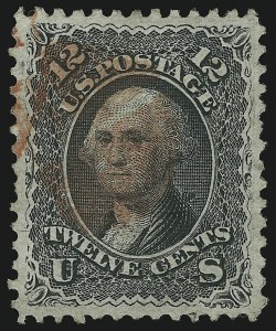 Sale 904, Lot 80, 1867-68 Grilled Issue