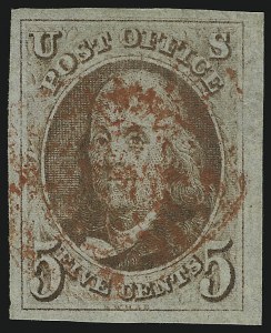 Sale 904, Lot 9, 1847 Issue