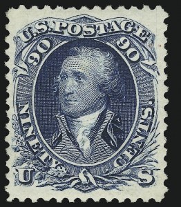 Sale 904, Lot 94, 1875 Re-Issue of 1861-66 Issue