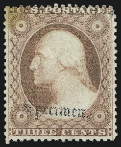 Sale 905, Lot 1078, Specimens (see Officials section also)