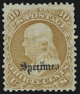Sale 905, Lot 1089, Specimens (see Officials section also)