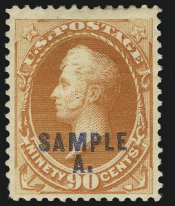Sale 905, Lot 1099, Specimens (see Officials section also)