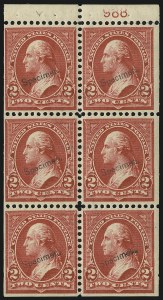 Sale 905, Lot 1107, Specimens (see Officials section also)