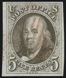 Sale 905, Lot 1130, 1847 Issue