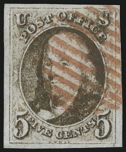 Sale 905, Lot 1134, 1847 Issue