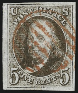 Sale 905, Lot 1138, 1847 Issue