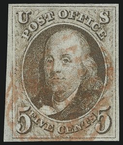 Sale 905, Lot 1142, 1847 Issue