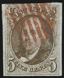 Sale 905, Lot 1151, 1847 Issue