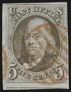 Sale 905, Lot 1153, 1847 Issue