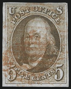 Sale 905, Lot 1154, 1847 Issue