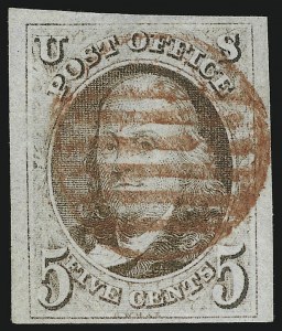 Sale 905, Lot 1157, 1847 Issue