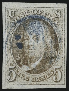 Sale 905, Lot 1162, 1847 Issue