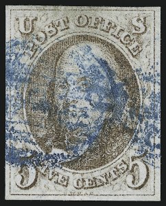 Sale 905, Lot 1164, 1847 Issue