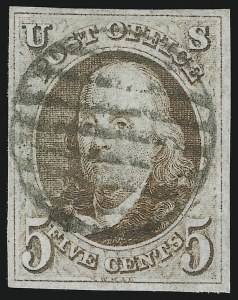 Sale 905, Lot 1166, 1847 Issue