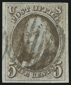 Sale 905, Lot 1169, 1847 Issue