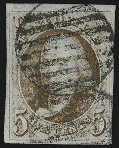 Sale 905, Lot 1170, 1847 Issue