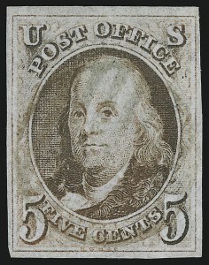 Sale 905, Lot 1172, 1847 Issue