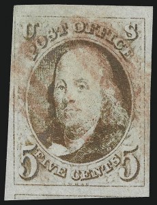 Sale 905, Lot 1178, 1847 Issue