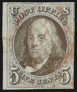 Sale 905, Lot 1191, 1847 Issue